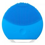 Esponja Mini Elétrica Massageadora Para Limpeza Facial Azul