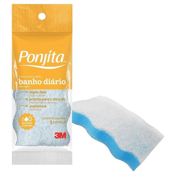 Esponja P/ Banho Azul (Leve 24 e Pague 22) - Ponjita
