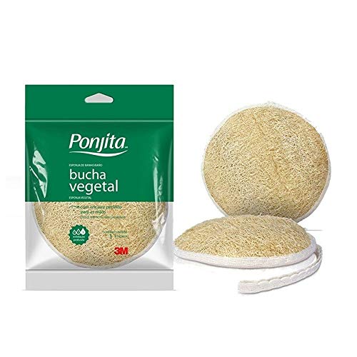 Esponja para Banho Ponjita 3M Naturals Bucha Vegetal