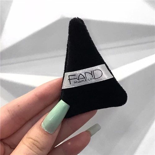 Esponja Veludo Mini Triangular - Fand Makeup