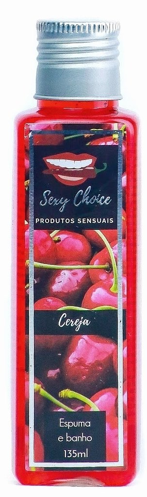 Espuma de Banho Cereja - Sexy Choice