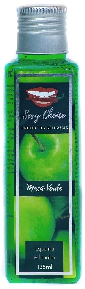 Espuma de Banho Maçã Verde - Sexy Choice