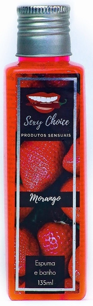 Espuma de Banho Morango - Sexy Choice