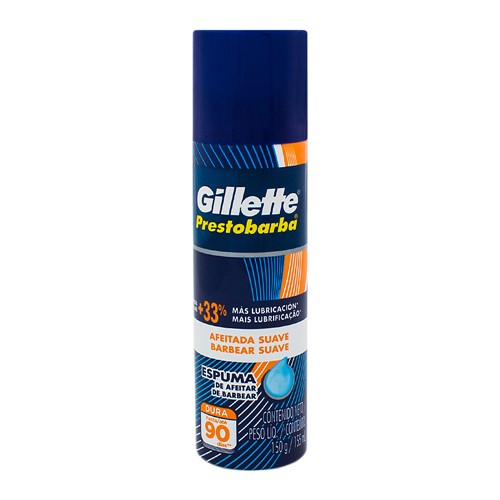 Espuma de Barbear Gillette Prestobarba para Pele Normal com 150g