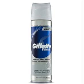 Espuma de Barbear Gillette Series Pureza e Suavidade