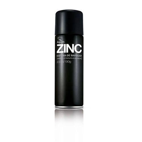 Espuma de Barbear Zinc - 200ml - Jequiti