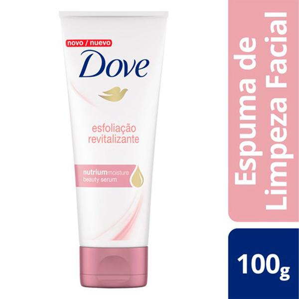 Espuma de Limpeza Facial Dove - Esfoliação Revitalizante 100g