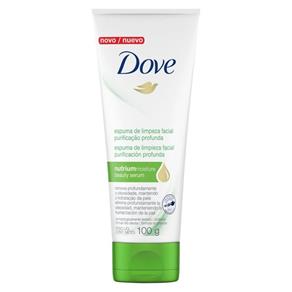 Espuma de Limpeza Facial Dove Purificação Profunda - 100 G