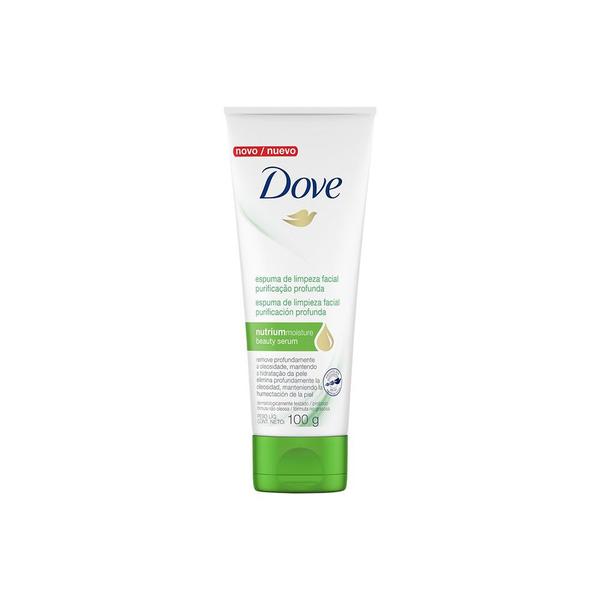 Espuma de Limpeza Facial Purificação Profunda Dove 100g