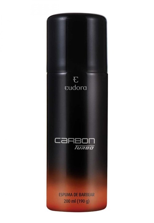 Espuma Eudora de Barbear Carbon Turbo Marrom
