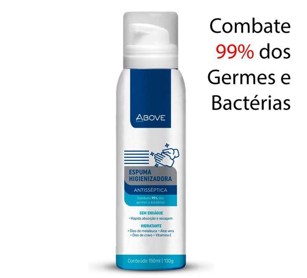 Espuma Higienica Bactericida Antisseptica 150ml/130g - Above