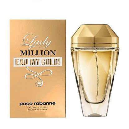 Ess. Fem. - Lady Million Eau My Gold - Paco Rabbane - Biovedas