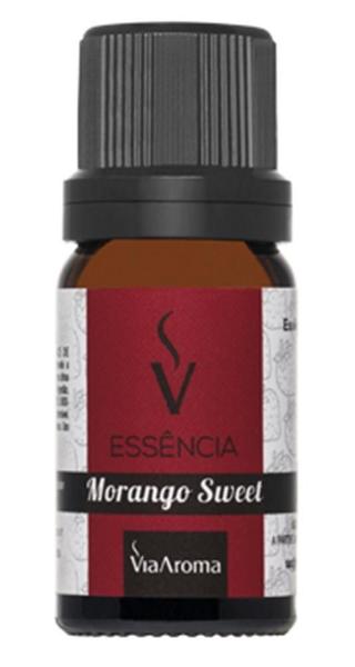 Essência Concentrada Morango Sweet 10ml - Via Aroma