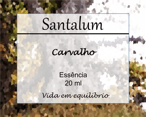 Essência de Carvalho 20 Ml Santalum