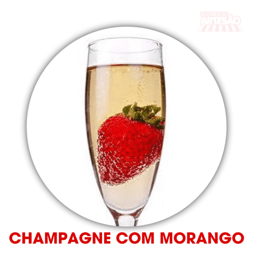 Essência de Champagne com Morango 100G