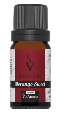 Essência de Morango Sweet / Via Aroma 10 Ml
