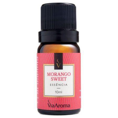 Essência Morango Sweet 10ml - Via Aroma