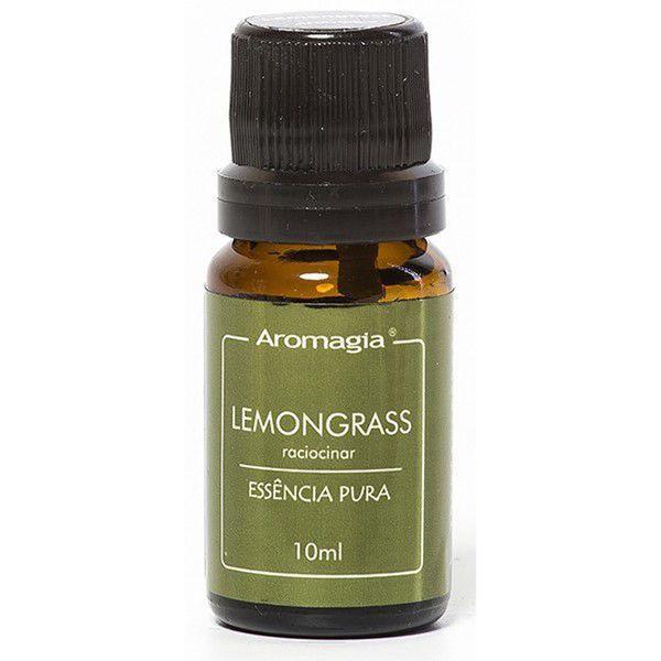 Essências Pura de Lemongrass de 10ml Aromagia (11602)