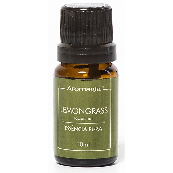 Essências Pura de Lemongrass de 10ml Aromagia
