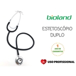 Estetoscópio Duplo Preto E100D - Bioland