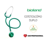 Estetoscópio Duplo Verde E100D - Bioland