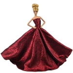 FLY Estilo Chinês Red boneca lindo vestido de festa vestido de casamento Dolls