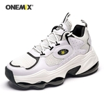 Estilo Homens ONEMIX New Popular Running Shoes altura crescente 2020 Mulheres Sneakers respirável Unisex Sports Shoes