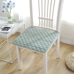 Estilo Nordic respirável algodão xadrez textura antiderrapante Chair Cushion Gostar