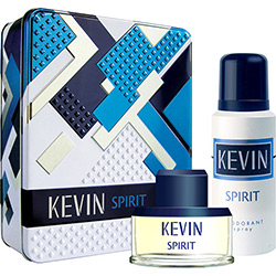 Estojo Kevin Spirit Perfume Masculino 60ml + Desodorante
