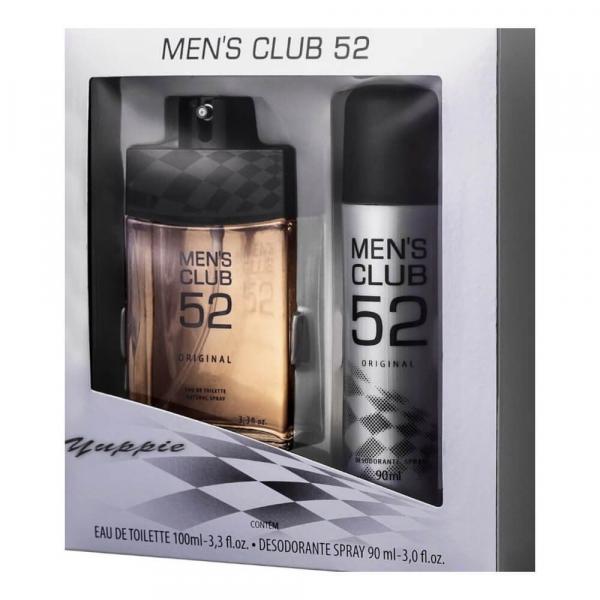 Estojo Men's Club 52 Original 1 Colonia 100+1 Spray 90Ml