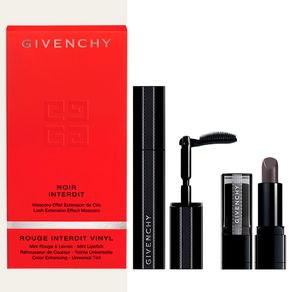 Estuche Givenchy Máscara + Mini Labial Rouge Estuche Mascara Noir Interdit 2018 Mini Riv#16