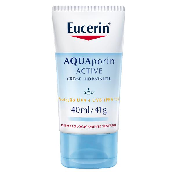 Eucerin Creme Hidratante Facial Aquaporin Active FPS15 40ml
