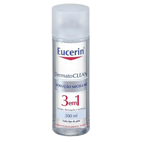 Eucerin Dermatoclean Solução Micelar 3 em 1 200mL