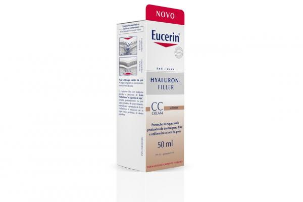 Eucerin Hyaluron Filler CC Cream Médio F15 50ml