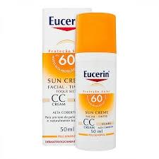 Eucerin Protetor Solar Facial Sun Tinted Medio Fps60 50ml