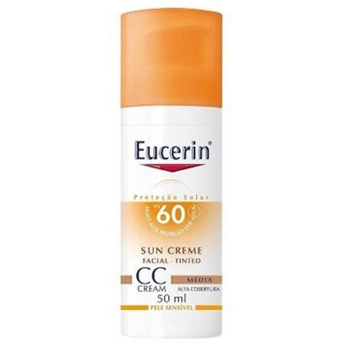 Eucerin Protetor Solar Fps 60 Cc Cream Média 50Ml