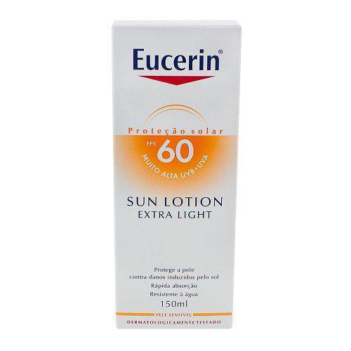 Eucerin Sun Loção Extra Light Fps 60 150ml - Promoção