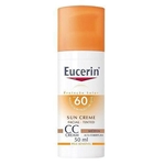 Eucerin Sun Tinted Toque Seco Cc Cream Média Fps 60 - 50Ml