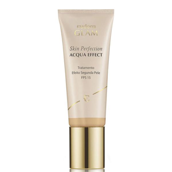 Eudora Glam Skin Perfection Acqua Effect 2 Bege Claro - Base Líquida 30ml