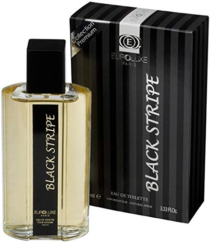 Euroluxe Perfume Black Stripe Masculino Eau de Toilette 100ml