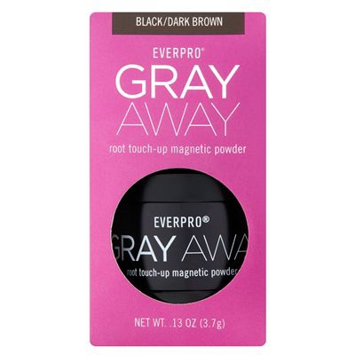 Everpro Gray Away em Pó 3,7g - Retoque Cabelos Brancos Black/ Dark Brown