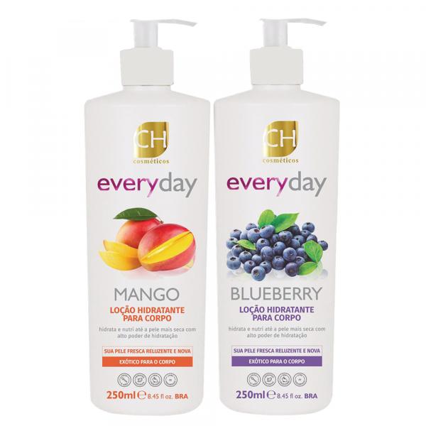 Every Day Mango e Blueberry Kit - Hidratante + Hidratante