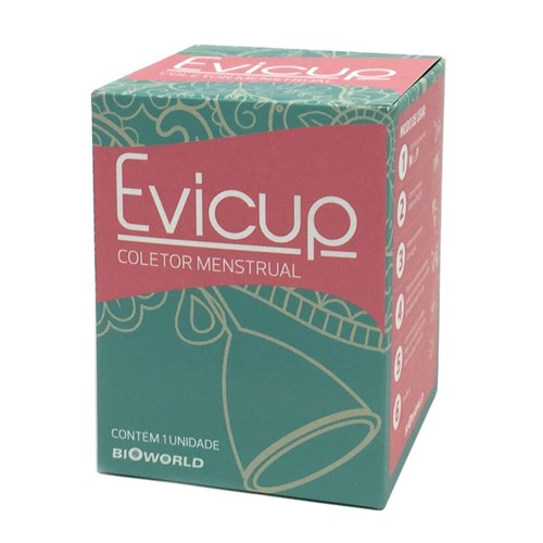 Evicup Coletor Menstrual Absorvente Material Ecológico Bioworld