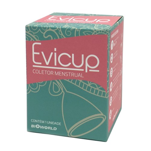 Evicup Coletor Menstrual Absorvente P Material Ecológico - Bioworld