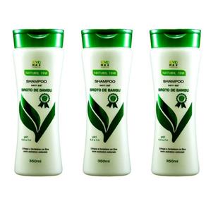Evo Broto Bambu Shampoo 350ml - Kit com 03