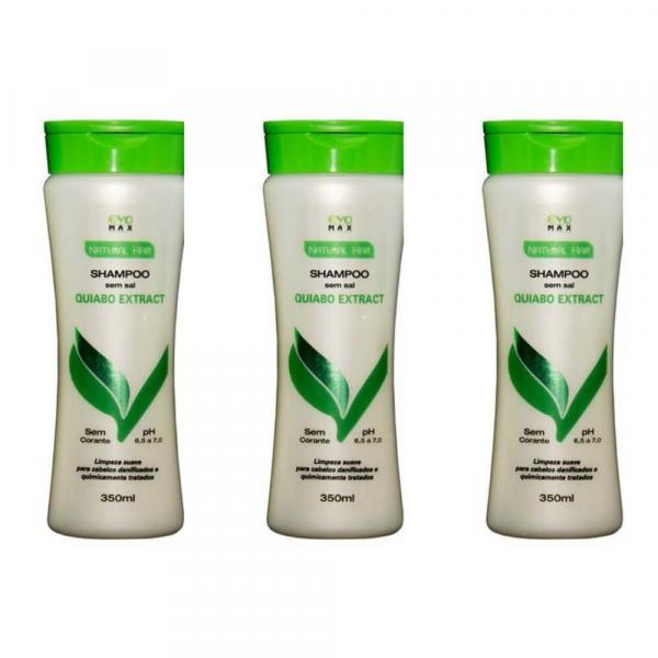 Evo Quiabo Shampoo 350ml (Kit C/03)