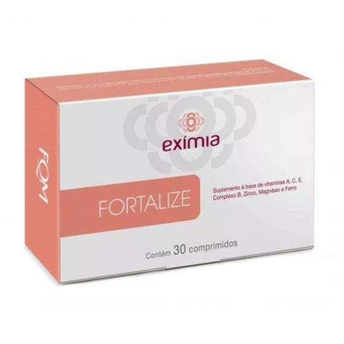 Exímia Fortalize Suplemento P/ Unhas Cabelos 30 Comprimidos
