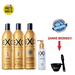 Exo Hair Kit Exoplastia S Formol +Mascara Nanotron +Leave on