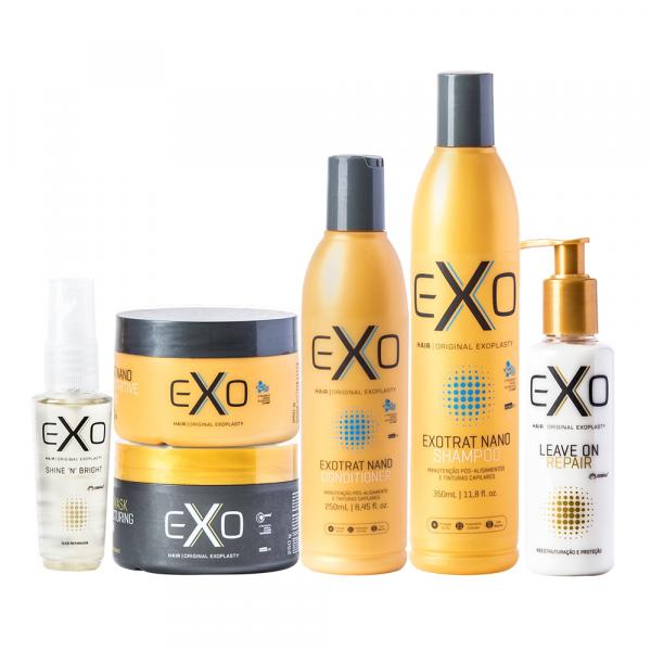 EXO Hair Kit Home Care Cuidados Diários (6 Produtos) - Ehen9