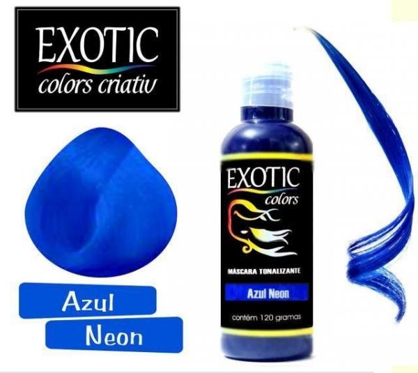 Exotic Colors Máscara Tonalizante - Azul Neon